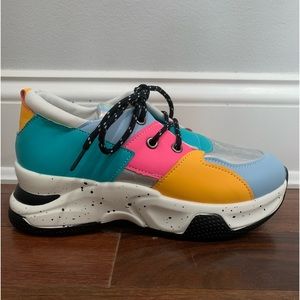 Multi-colored Fashion Sneakers